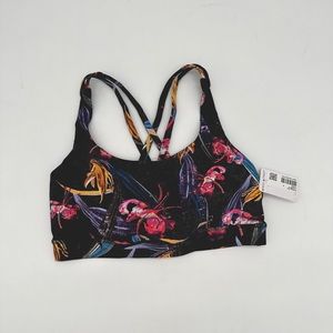 Lululemon Energy Sports Bra in Veil Floral multicolor black size 8